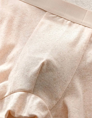 Men’s Ribbed Cotton Boxer Briefs – 3 Pack