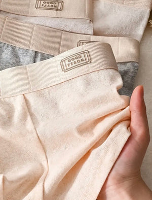 Men’s Ribbed Cotton Boxer Briefs – 3 Pack