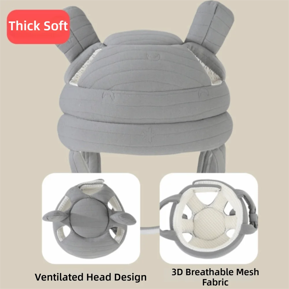 BabySafe 360™ | Soft Protective Helmet for Babies Learning to Walk
